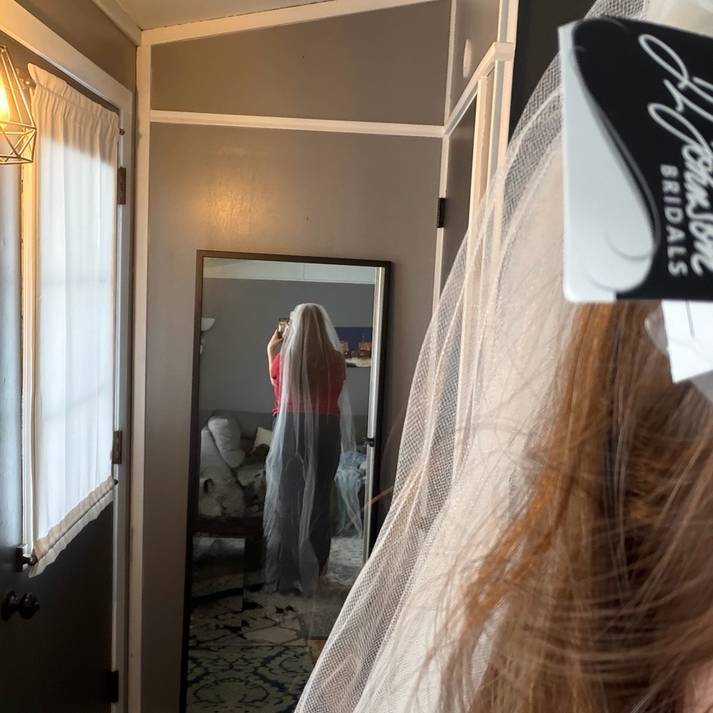 Elegant Ivory Bridal Veil